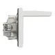 Розетка Schneider Electric ASFORA з кришкою IP44, біла (EPH3100321)