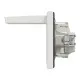 Розетка Schneider Electric ASFORA з кришкою IP44, біла (EPH3100321)