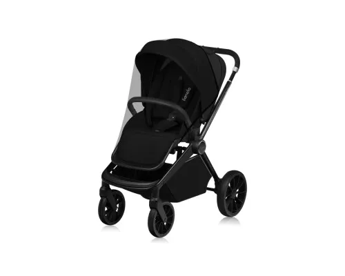 Коляска Lionelo 3 в 1 MIKA PLUS BLACK ONYX (LO-MIKA PLUS 3IN1 BLACK ONYX)