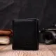 Гаманець ST Leather З натуральної шкіри Чорний (19466)
