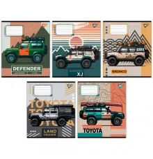 Зошит Yes Off road vehicle А5 48 аркушів лінія (767391)