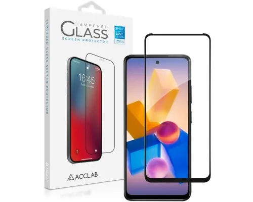Скло захисне ACCLAB Full Glue Infinix Hot 40i Black (1283126588914)