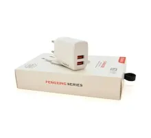 Зарядний пристрій iKAKU KSC-179 2xUSB 2.4A White (KSC-179-FENGXING)