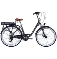 Електровелосипед Dorozhnik 26" eRUBY DD FR рама-17" 36B 13А*г 500Вт 2026 мокрий асфальт (ELB-D-26-300)