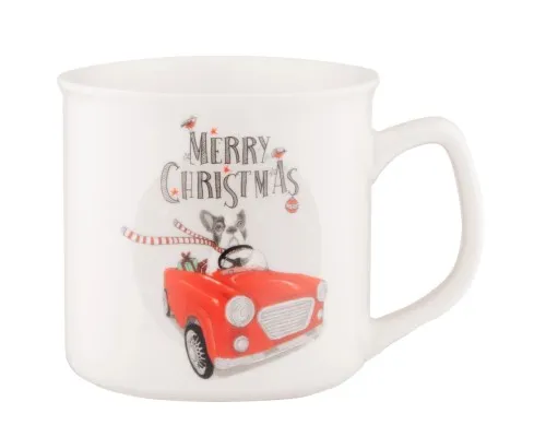 Чашка Ardesto Merry Christmas, 360мл, порцеляна (AR3060AS)