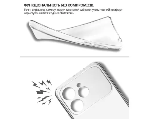 Чохол до мобільного телефона BeCover Tecno Spark 40 4G (KM5) Transparancy (715062)