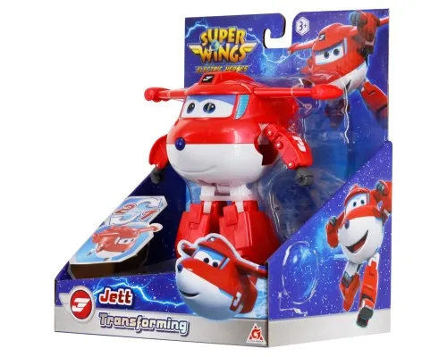 Фігурка Super Wings трансформер Transforming Джетт (Jett) (EU780210)
