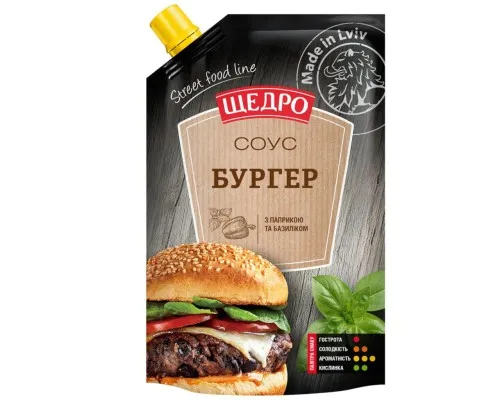 Соус Щедро Бургер 200 г (4823097410479)
