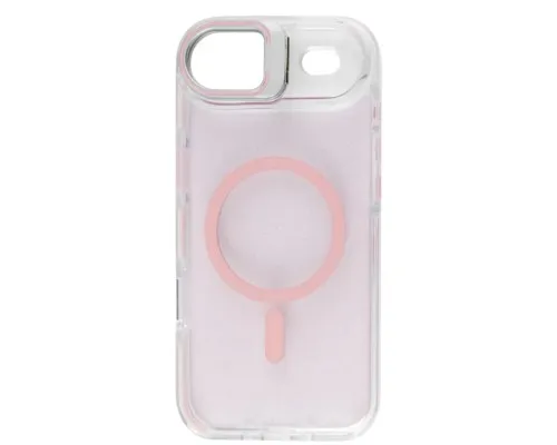 Чохол до мобільного телефона BeCover FIBRA Star Shine MagSafe Apple iPhone 17 Air Light Pink (715421)