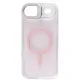 Чохол до мобільного телефона BeCover FIBRA Star Shine MagSafe Apple iPhone 17 Air Light Pink (715421)