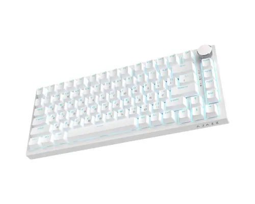 Клавіатура Ajazz AK820 Red Switch USB-C UA White (AK820-R-W)