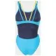 Купальник Arena Swimsuit Tech Multi Solid 008054-820 блакитний, жовтий 44 (3468337740131)