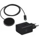 Зарядний пристрій Samsung Magnetic Wireless Qi2.2 25W 1.5m + Adapter USB-C PD45W dark gray (EP-P2900TBEGWW)