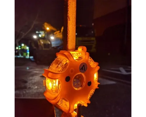 Ліхтар Mactronic Комплект M-Flare (65 Lm) Amber Magnet Synch Recharg 12/220V (PSD0012) (DAS303746)