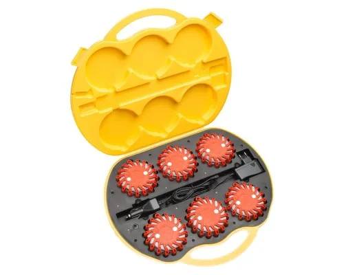 Ліхтар Mactronic Комплект M-Flare (65 Lm) Amber Magnet Synch Recharg 12/220V (PSD0012) (DAS303746)