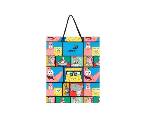 Подарунковий пакет Kite Sponge Bob 26 х 32 см (SB26-266)