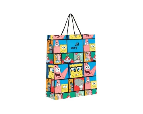 Подарунковий пакет Kite Sponge Bob 26 х 32 см (SB26-266)