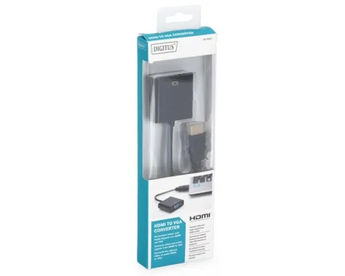 Перехідник HDMI to VGA Digitus (DA-70461)