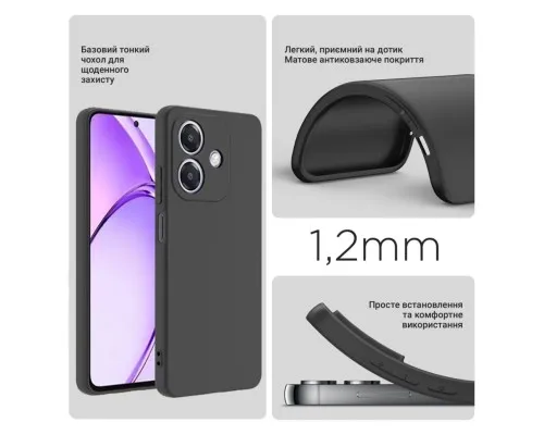 Чохол до мобільного телефона BeCover Realme Note 60 Black (713013)