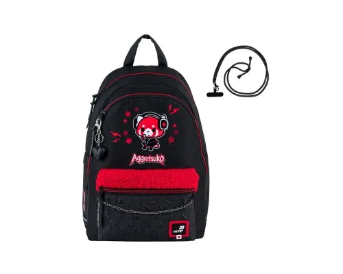 Рюкзак шкільний Kite Education teens 2575M Aggretsuko (AR25-2575M)