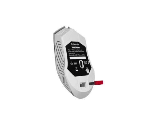 Мишка Defender Pandora GM-502 LED Wireless White (52502)