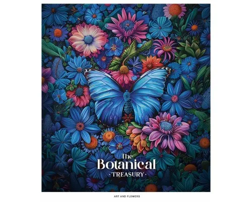 Зошит Школярик Botanical treasury 96 аркушів лінія (096-3466L)