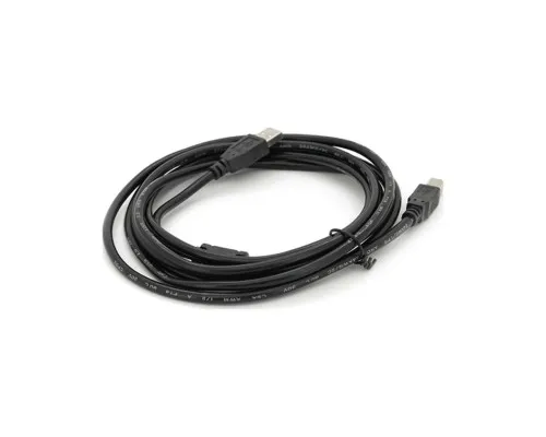 Кабель для принтера USB 2.0 AM/BM 3.0m ferrite black Voltronic (YT-AM/BM-3.0BB)