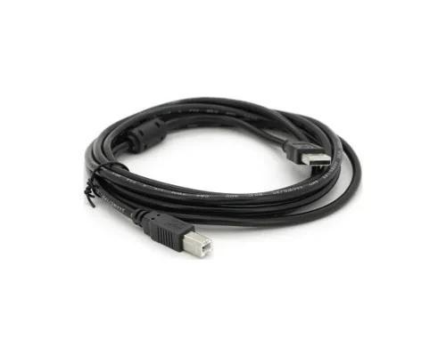 Кабель для принтера USB 2.0 AM/BM 3.0m ferrite black Voltronic (YT-AM/BM-3.0BB)