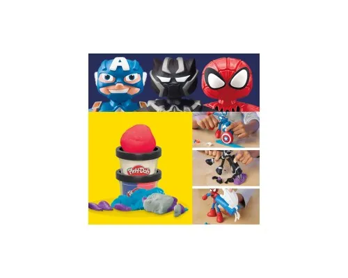 Набір для творчості Hasbro Play-Doh Marvel Пригоди героїв з масою для ліплення (G0333)