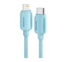 Дата кабель USB-C to Lightning 2.0m 20W blue Essager (EXCTL-WLA03-P)
