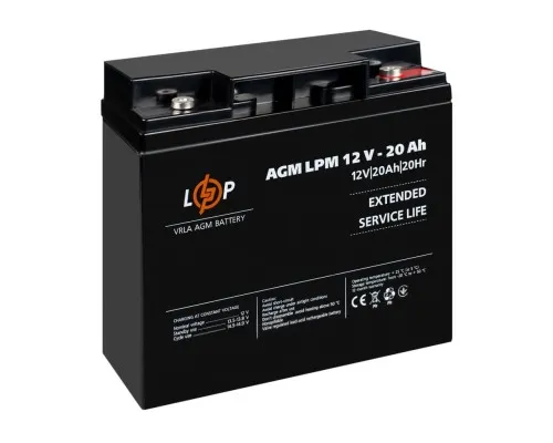 Батарея до ДБЖ LogicPower 12V 20Ah LP-6-DZM-20 (22882)