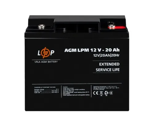 Батарея до ДБЖ LogicPower 12V 20Ah LP-6-DZM-20 (22882)