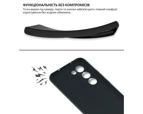 Чохол до мобільного телефона BeCover Tecno Spark 40 Pro Plus (KM7) Black (715043)