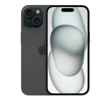 Мобільний телефон Apple iPhone 15 256Gb Black (REF B) BREEZY (2BMTP63)