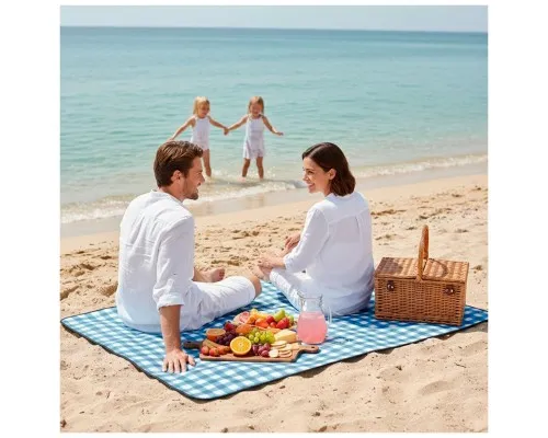 Туристичний килимок Soft Me Picnic синій/чорний (70030105-03)