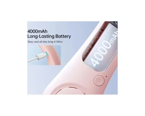 Вентилятор Jisulife Neck Fan Life3 FA14 pink