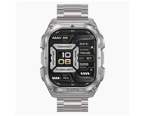 Смарт-годинник KOSPET TANK M4SE SILVER (6978602500638)