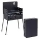 Гриль-барбекю Bo-Camp вугільний Suitcase Model Black (8130030) (DAS303886)