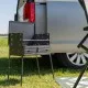 Гриль-барбекю Bo-Camp вугільний Suitcase Model Black (8130030) (DAS303886)