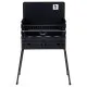 Гриль-барбекю Bo-Camp вугільний Suitcase Model Black (8130030) (DAS303886)