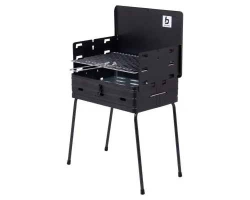 Гриль-барбекю Bo-Camp вугільний Suitcase Model Black (8130030) (DAS303886)