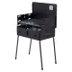 Гриль-барбекю Bo-Camp вугільний Suitcase Model Black (8130030) (DAS303886)
