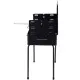 Гриль-барбекю Bo-Camp вугільний Suitcase Model Black (8130030) (DAS303886)