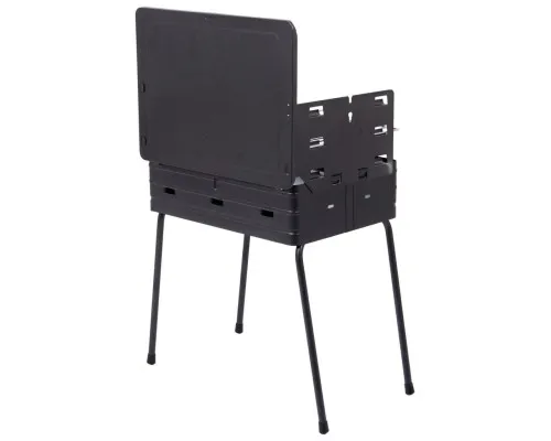 Гриль-барбекю Bo-Camp вугільний Suitcase Model Black (8130030) (DAS303886)