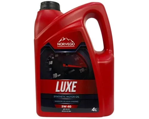 Моторна олива NORVEGO LUXE 5W40 4 л