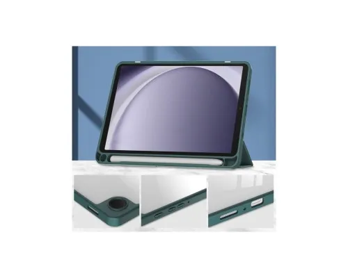 Чохол до планшета BeCover Soft Edge stylus holder Samsung Tab A9 SM-X115 8.7" Dark Green (710357)