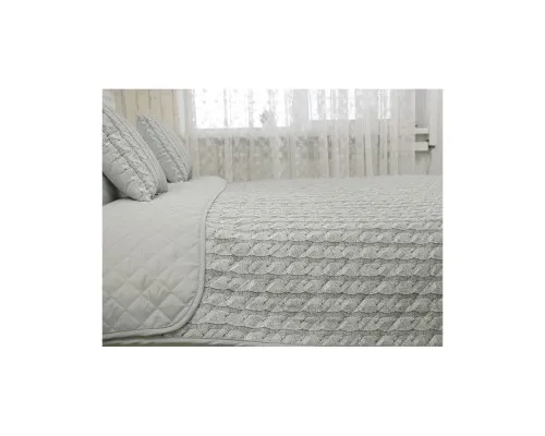 Покривало Руно декоративне Grey Braid 150х212 см (Р360.52_Grey Braid)