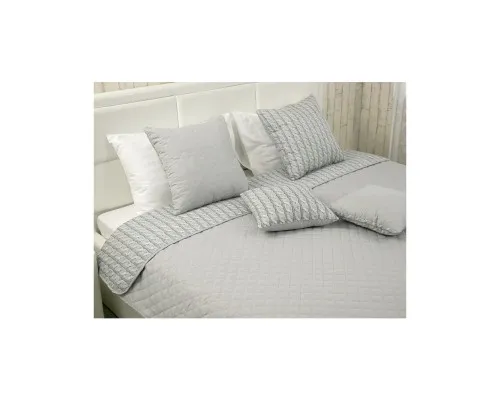 Покривало Руно декоративне Grey Braid 150х212 см (Р360.52_Grey Braid)