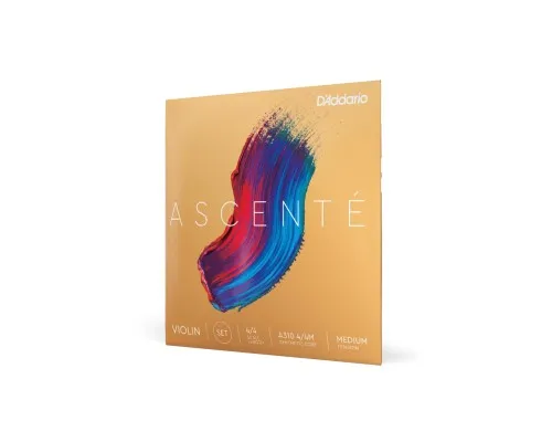 Струни для скрипки D'Addario Ascente Violin String Set 4/4 Scale Medium Tension (A310 4/4M)