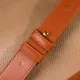 Сумка Vintage Напівкругла крос-боді з натуральної шкіри Бежева (22092)